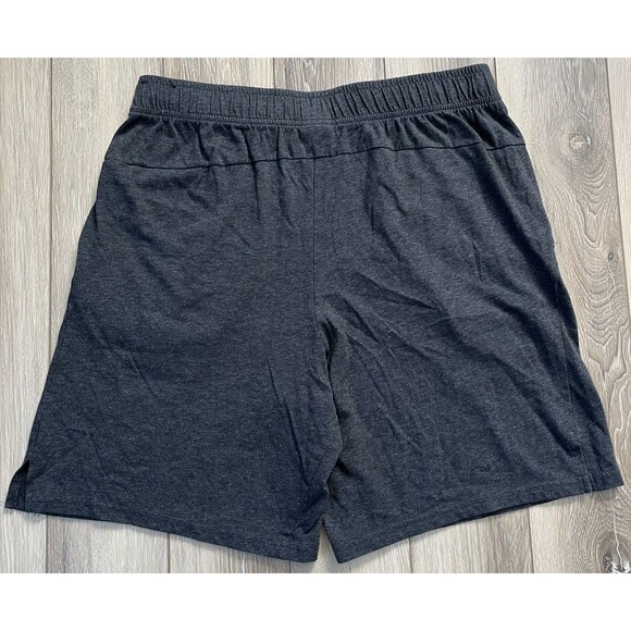 Nike Dri-Fit Gray Athletic Shorts Drawstring Mens Size Large Cotten Blend - Picture 5 of 8